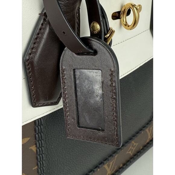 Louis Vuitton City Steamer Mm Monogram Black & White Shoulder Bag L3 - Picture 11 of 16